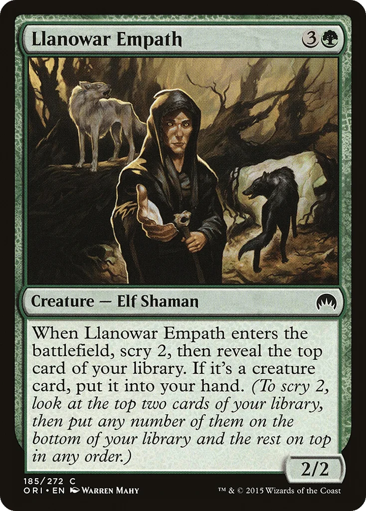 Llanowar Empath · Magic Origins