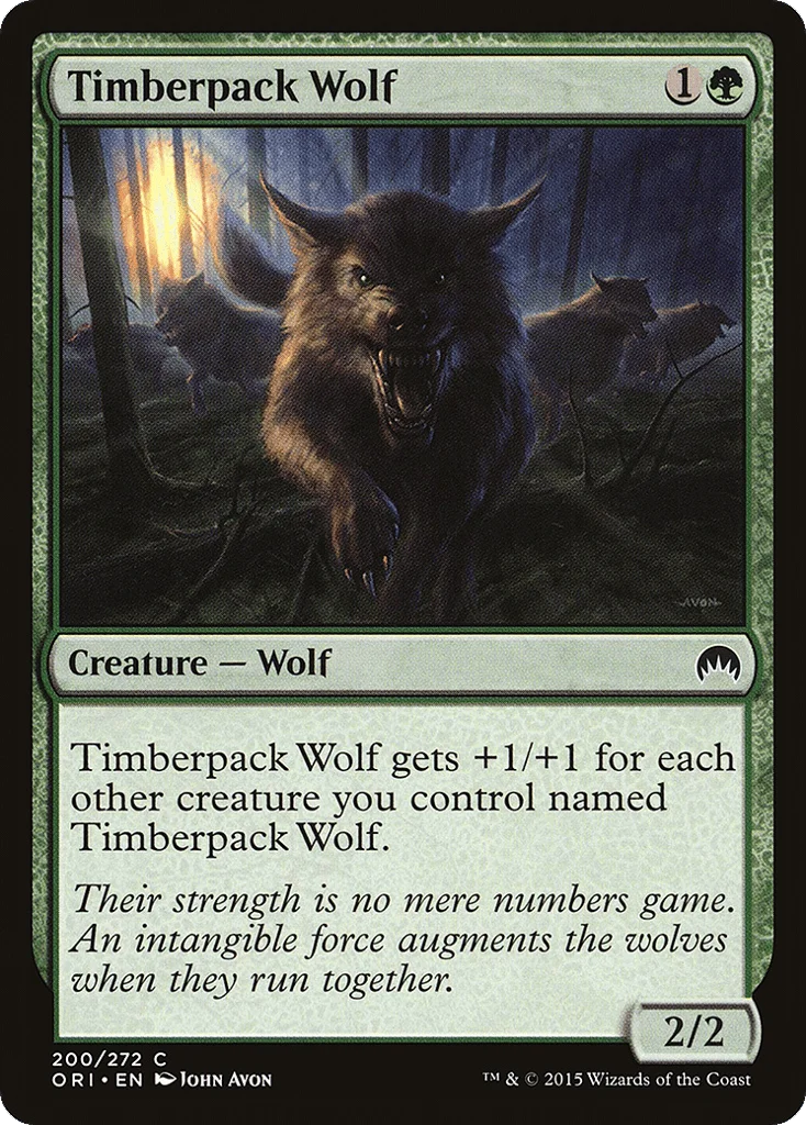 Timberpack Wolf · Magic Origins
