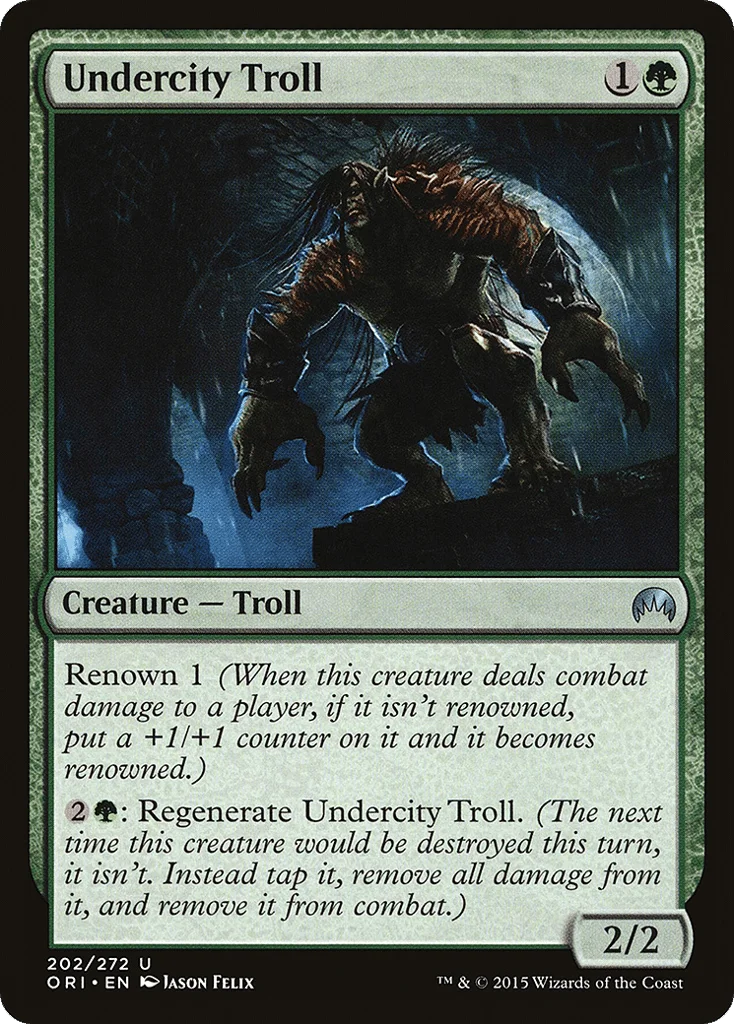Undercity Troll · Magic Origins