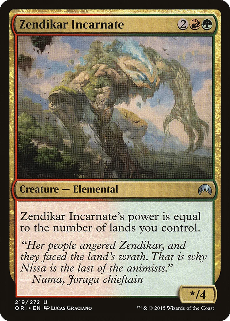 Zendikar Incarnate · Magic Origins