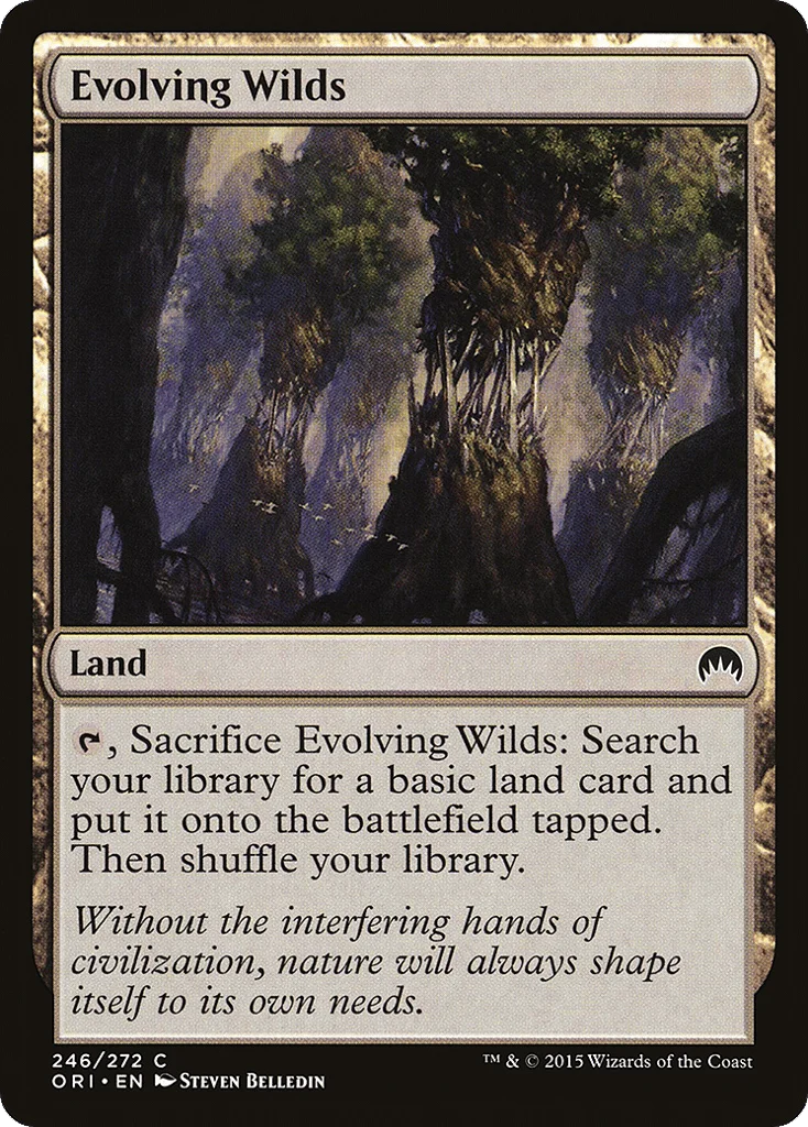 Evolving Wilds · Magic Origins