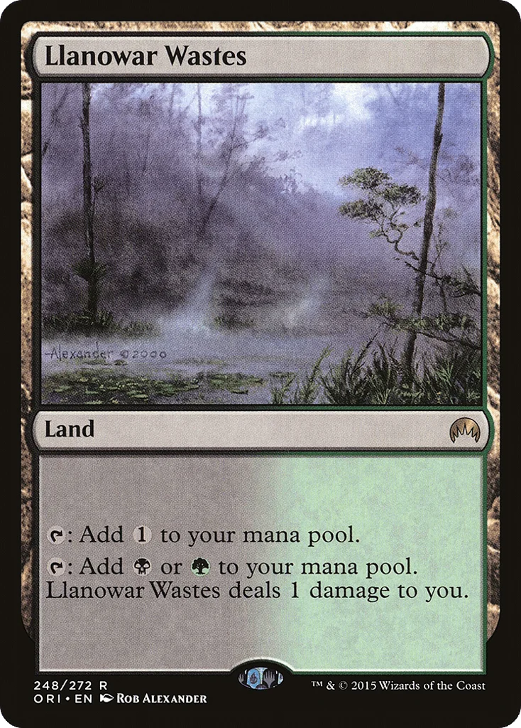 Llanowar Wastes · Magic Origins