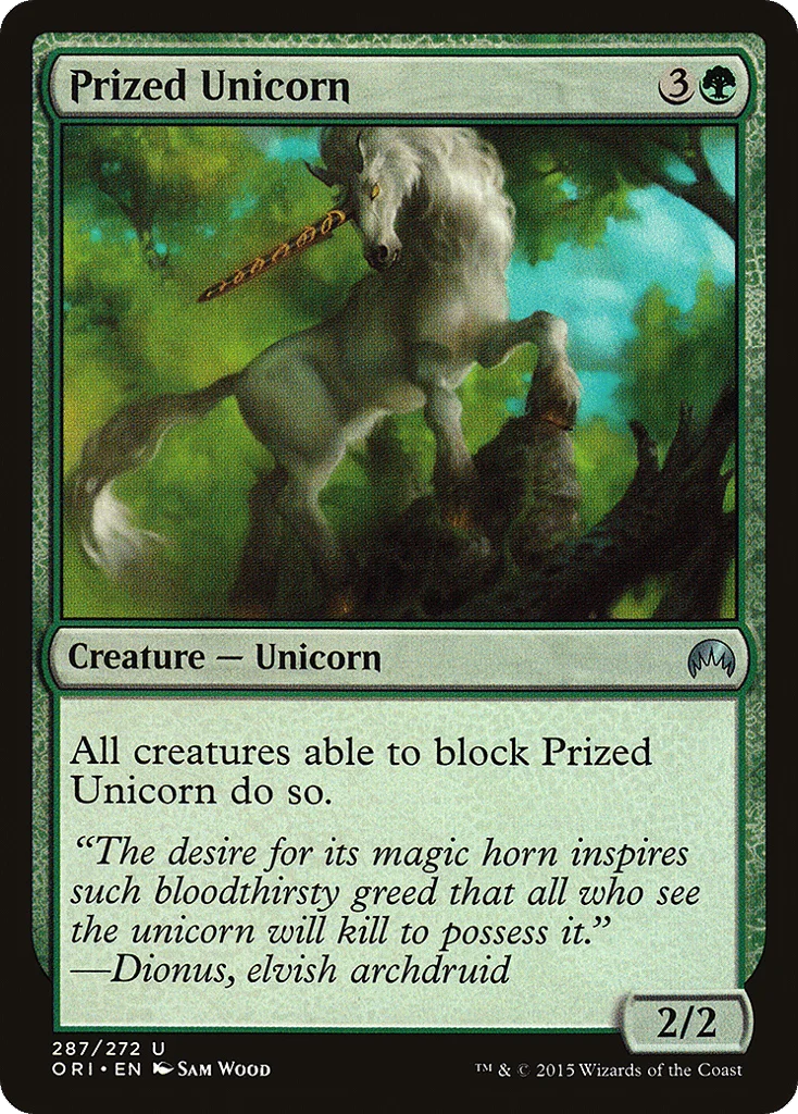 Prized Unicorn · Magic Origins