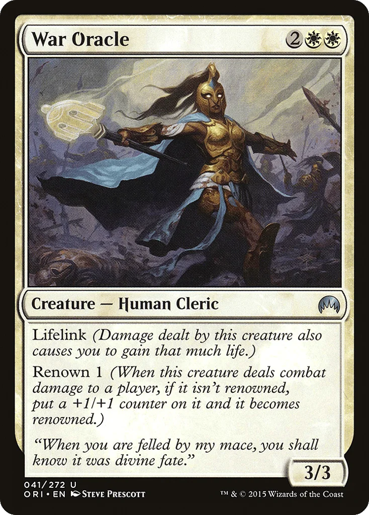 War Oracle · Magic Origins