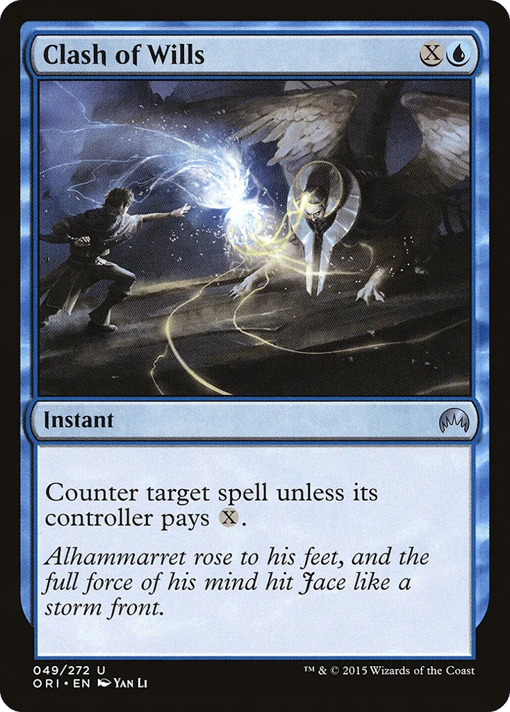 Clash of Wills · Magic Origins