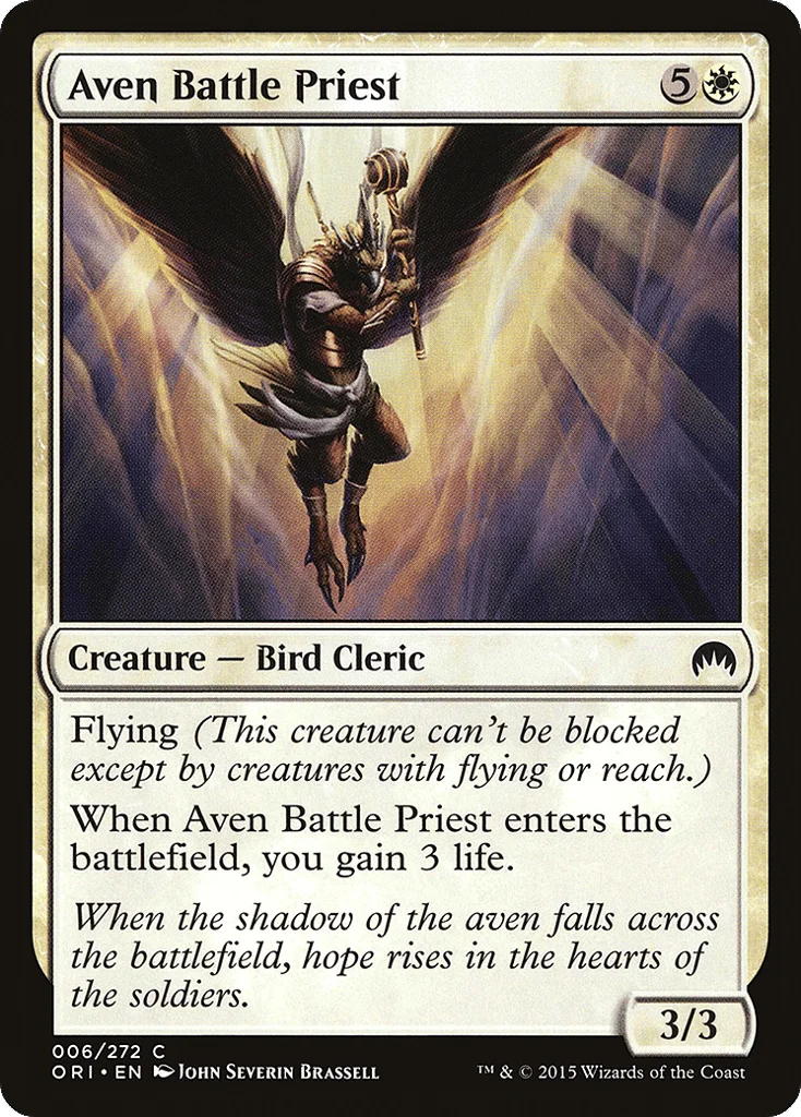 Aven Battle Priest · Magic Origins