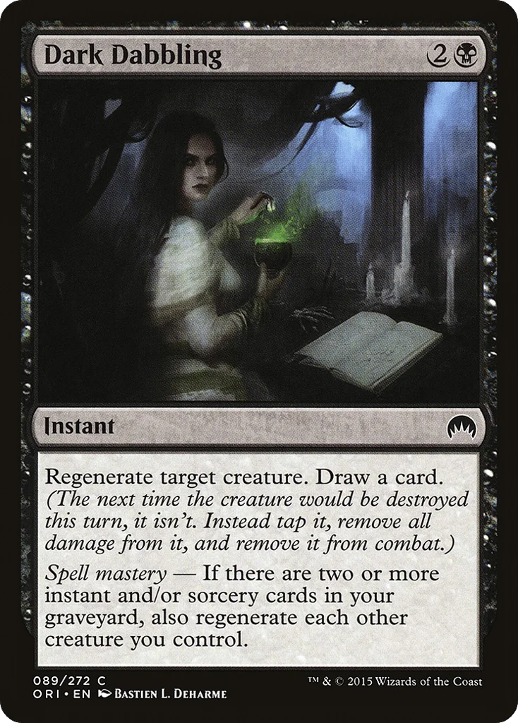 Dark Dabbling · Magic Origins