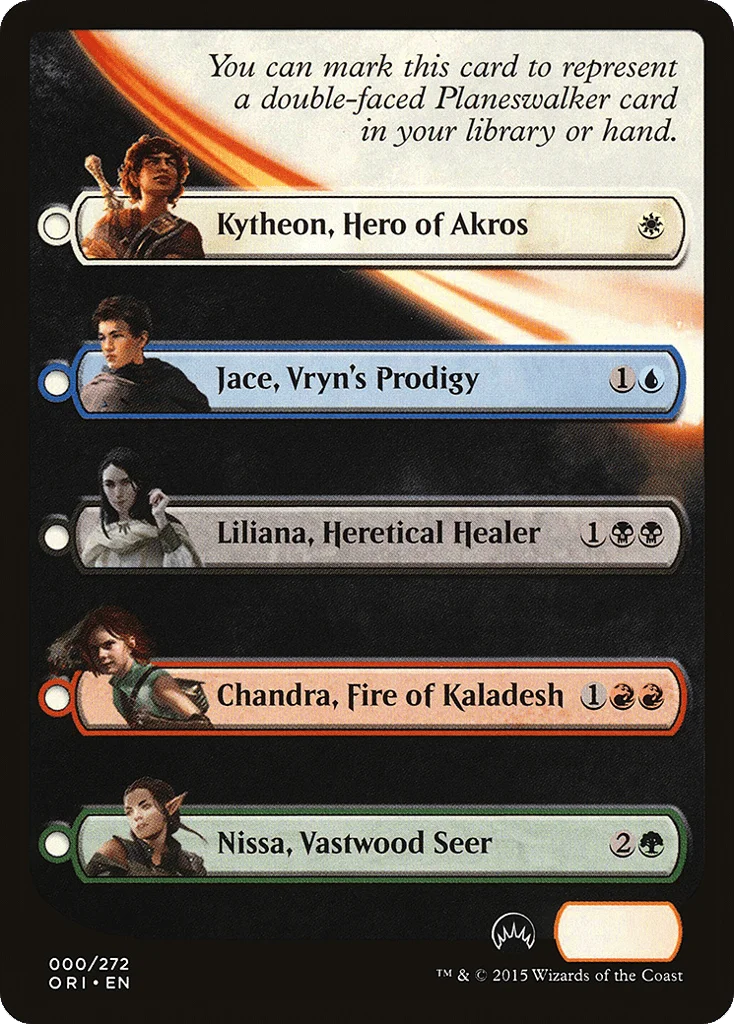 Magic Origins Checklist · Magic Origins