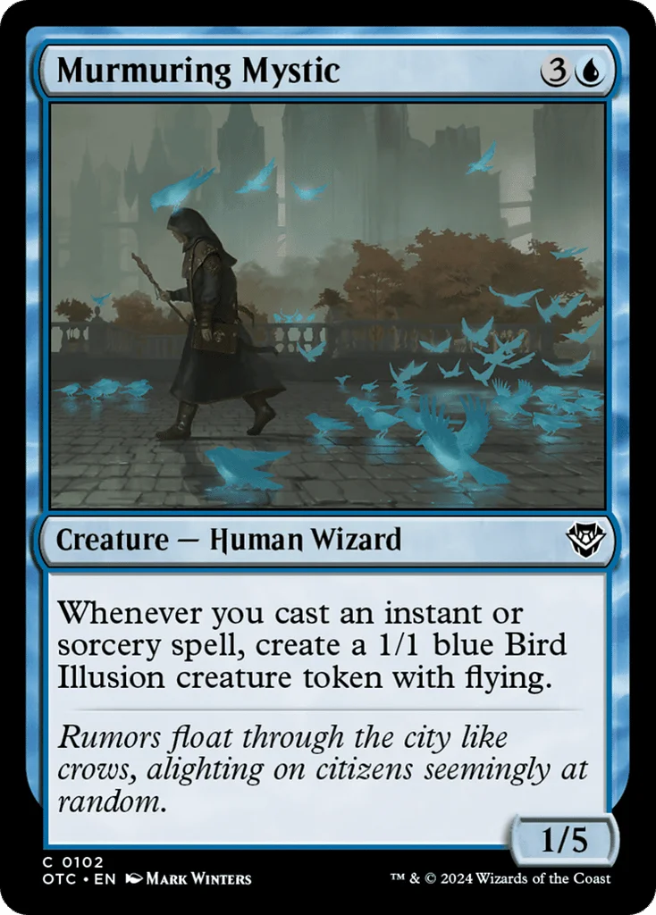 Murmuring Mystic · Outlaws of Thunder Junction Commander