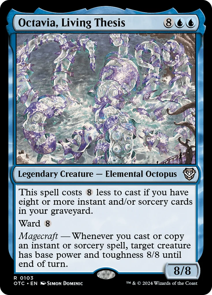 Octavia, Living Thesis · Outlaws of Thunder Junction Commander