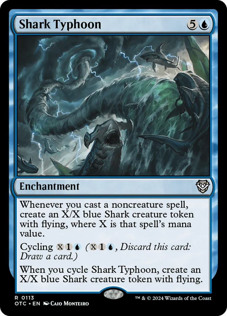 Shark Typhoon · Outlaws of Thunder Junction Commander