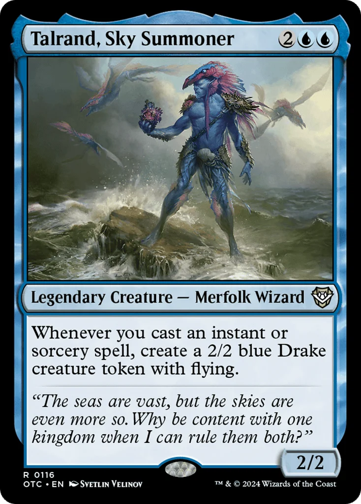 Talrand, Sky Summoner · Outlaws of Thunder Junction Commander