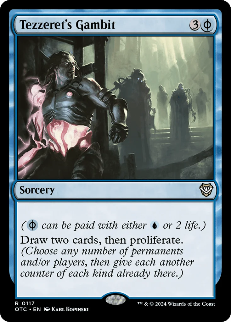 Tezzeret's Gambit · Outlaws of Thunder Junction Commander