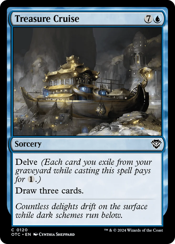 Treasure Cruise · Outlaws of Thunder Junction Commander
