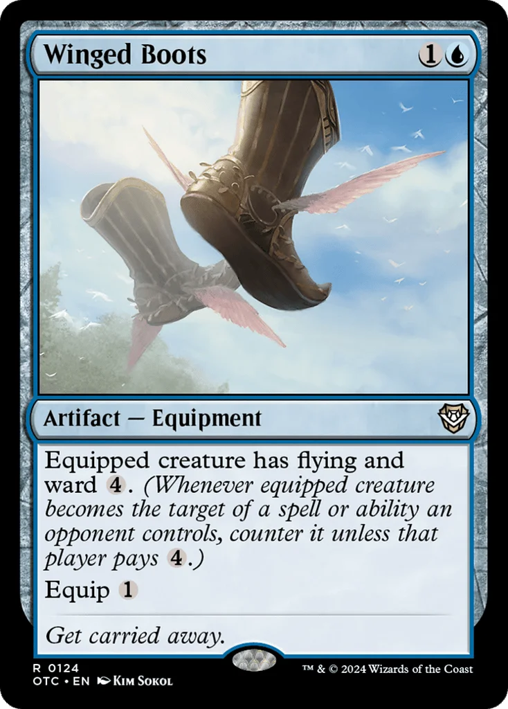 Winged Boots · Outlaws of Thunder Junction Commander