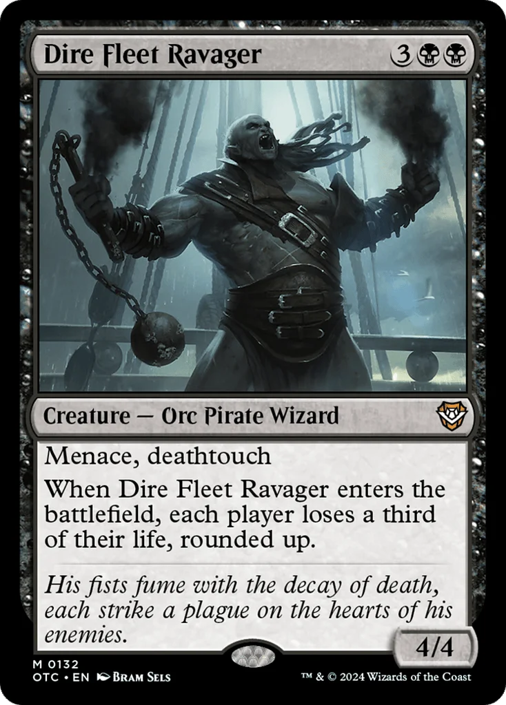 Dire Fleet Ravager · Outlaws of Thunder Junction Commander