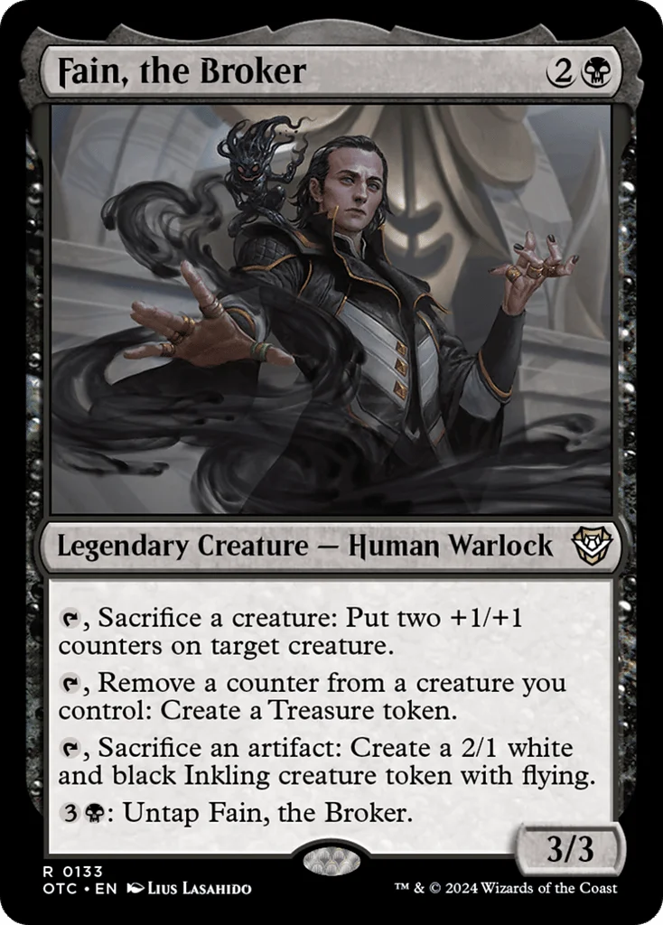 Fain, the Broker · Outlaws of Thunder Junction Commander
