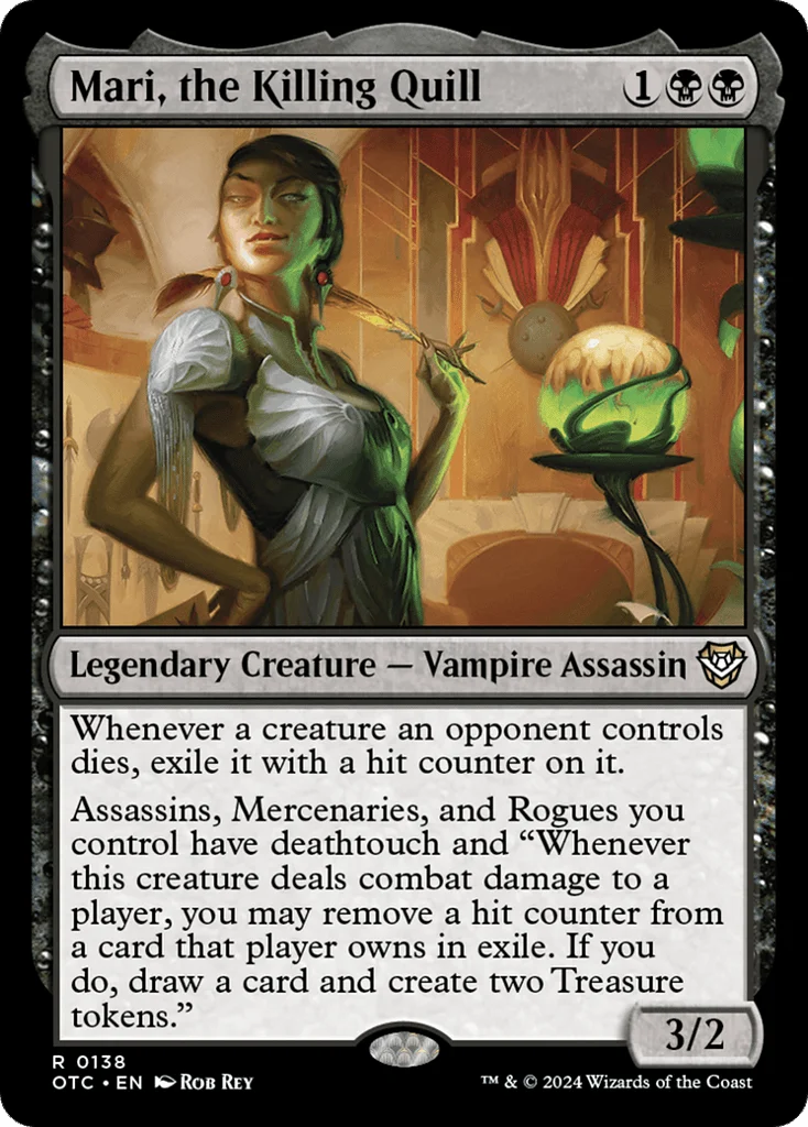 Mari, the Killing Quill · Outlaws of Thunder Junction Commander
