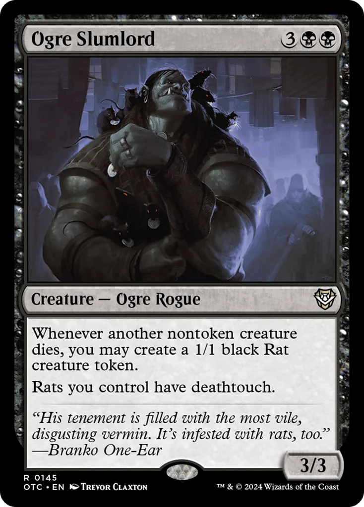 Ogre Slumlord · Outlaws of Thunder Junction Commander