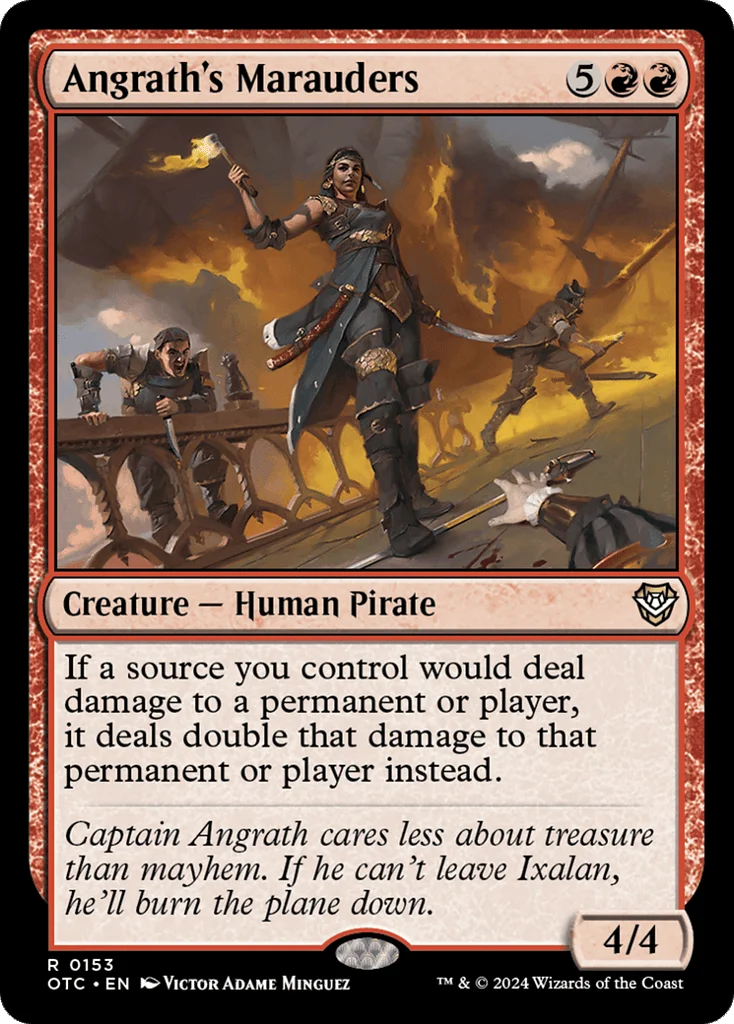 Angrath's Marauders · Outlaws of Thunder Junction Commander
