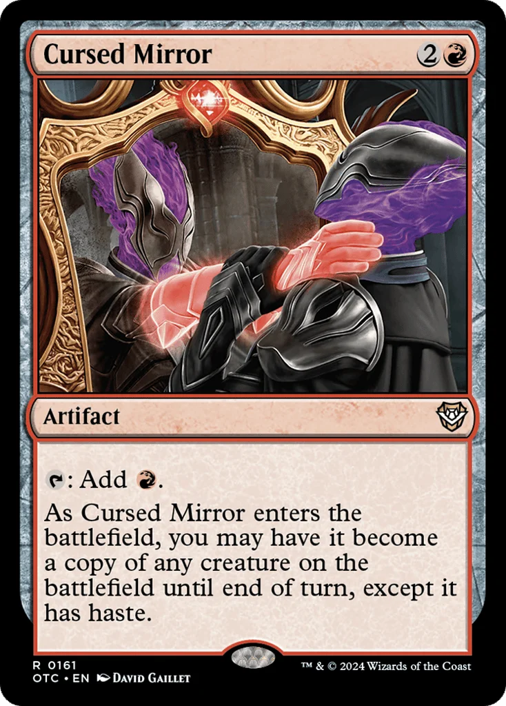 Cursed Mirror · Outlaws of Thunder Junction Commander