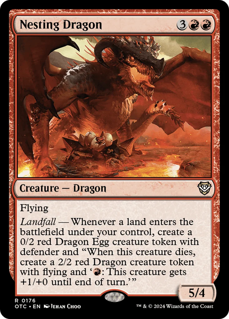 Nesting Dragon · Outlaws of Thunder Junction Commander