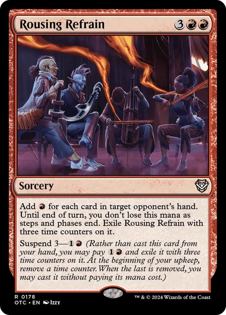 Rousing Refrain · Outlaws of Thunder Junction Commander