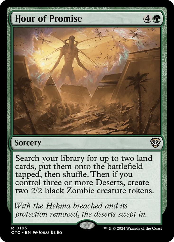 Hour of Promise · Outlaws of Thunder Junction Commander