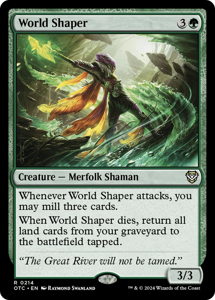 World Shaper · Outlaws of Thunder Junction Commander