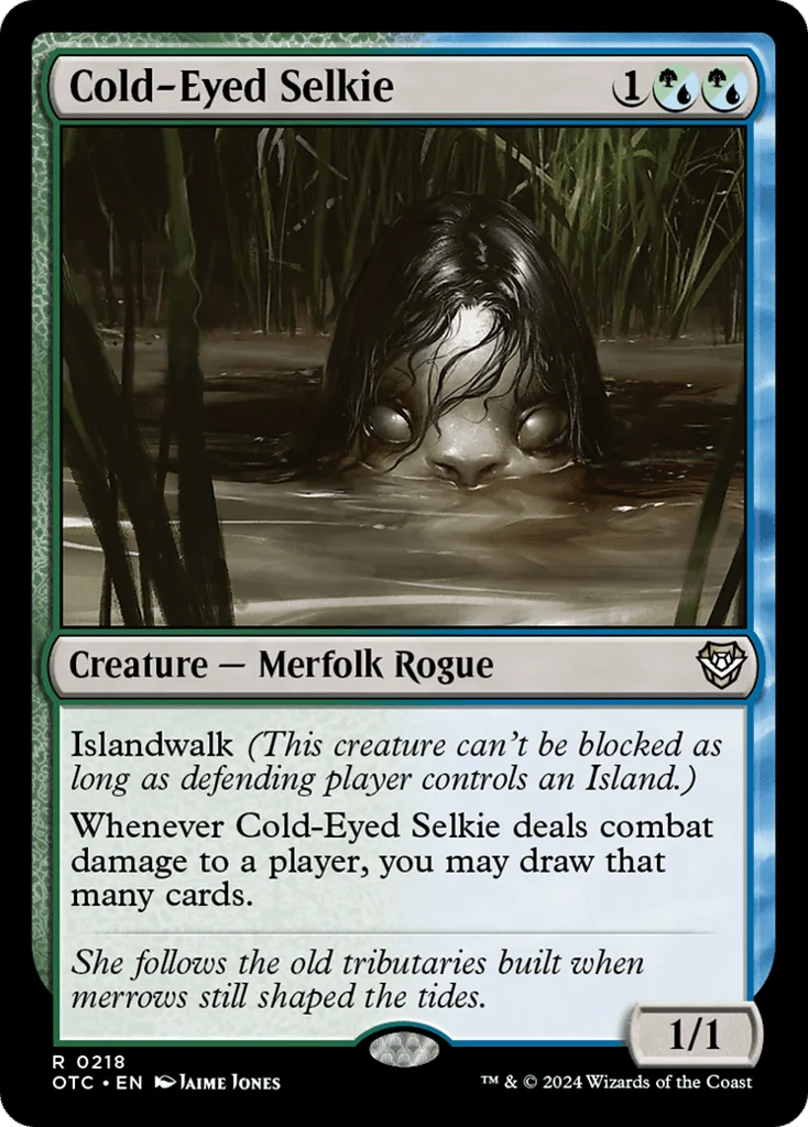 Cold-Eyed Selkie · Outlaws of Thunder Junction Commander