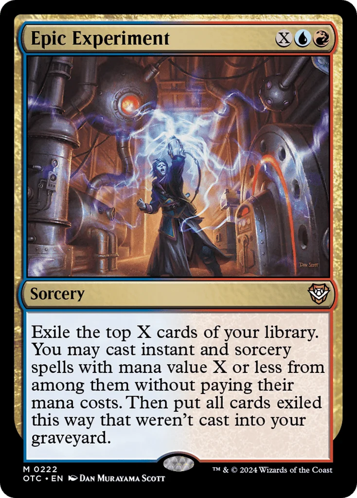 Epic Experiment · Outlaws of Thunder Junction Commander