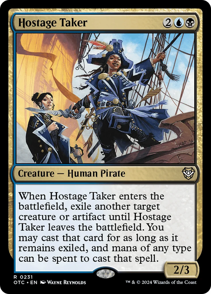Hostage Taker · Outlaws of Thunder Junction Commander
