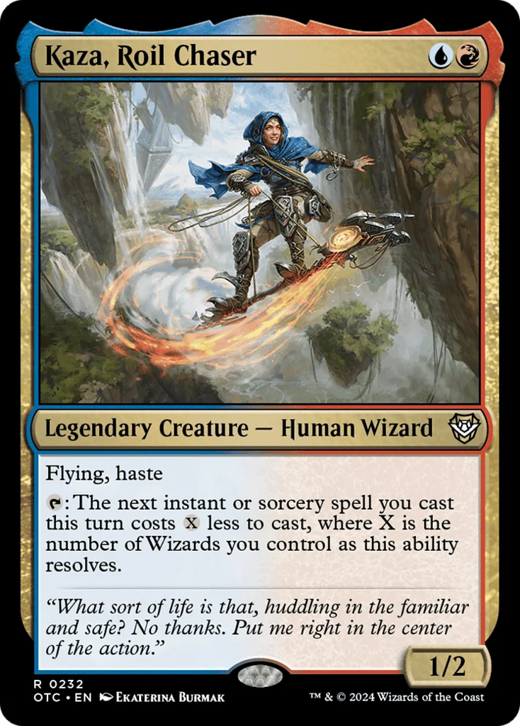 Kaza, Roil Chaser · Outlaws of Thunder Junction Commander