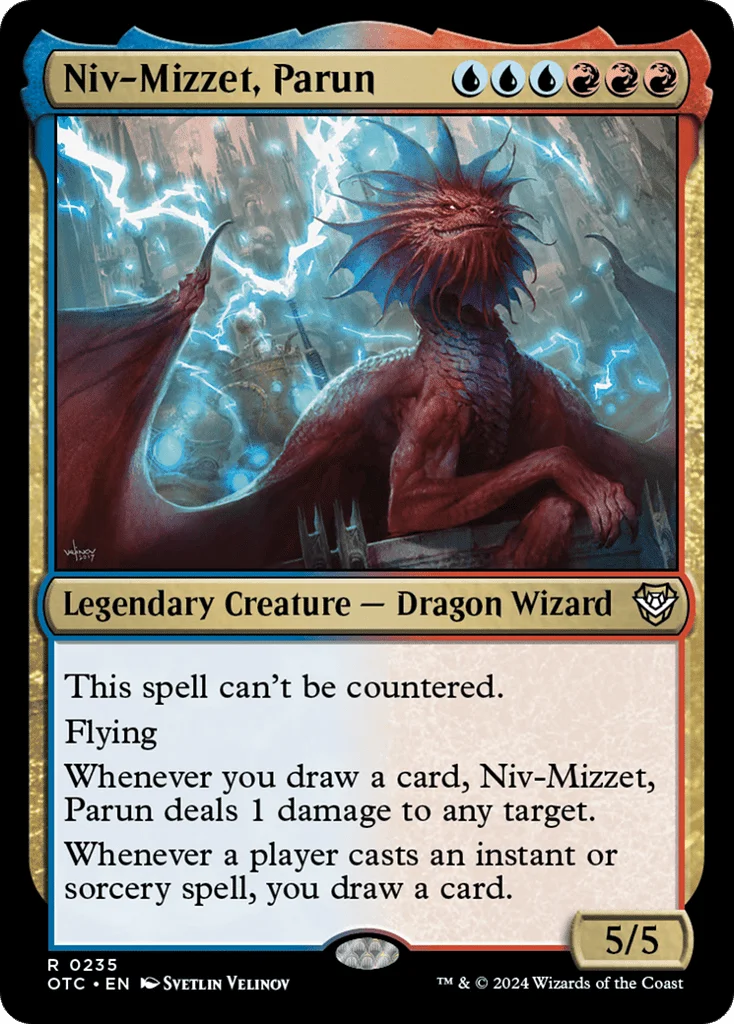 Niv-Mizzet, Parun · Outlaws of Thunder Junction Commander