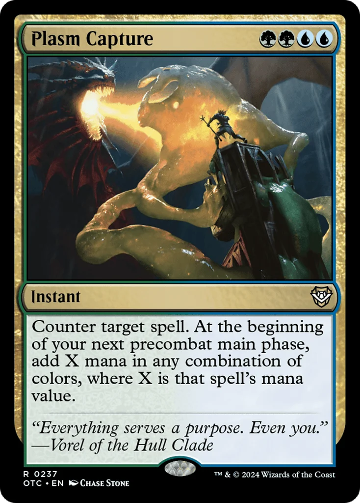 Plasm Capture · Outlaws of Thunder Junction Commander