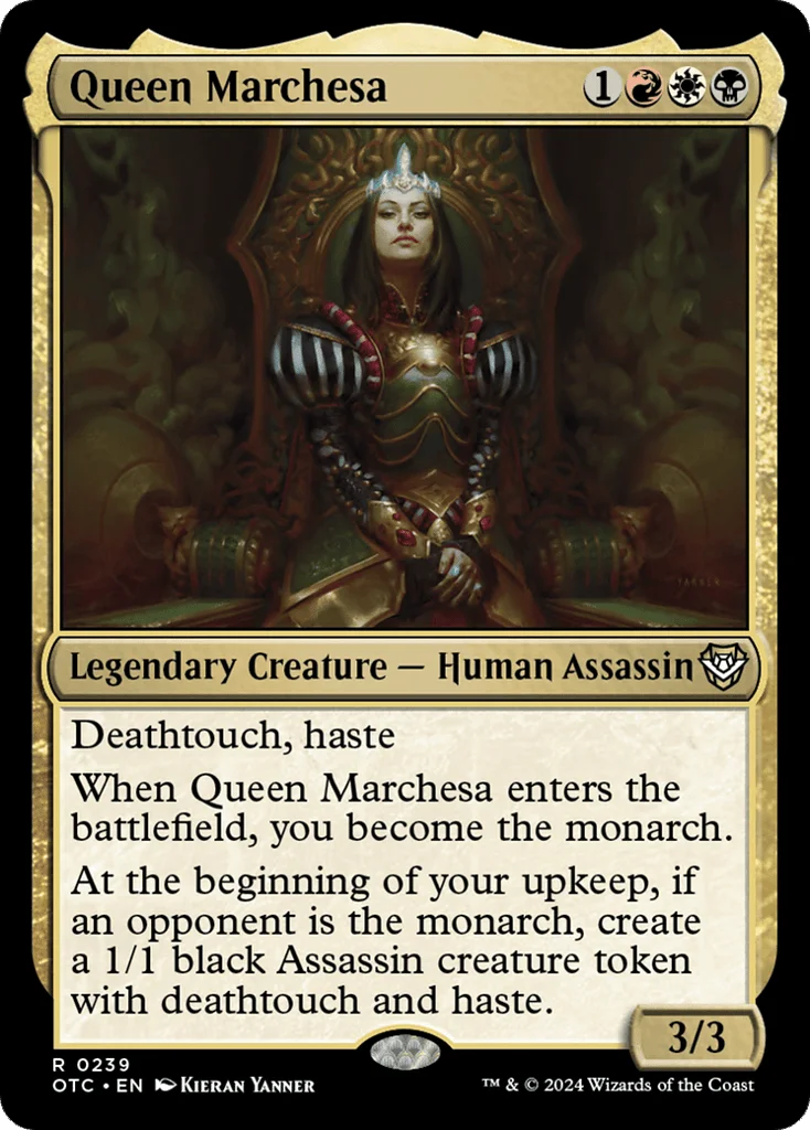 Queen Marchesa · Outlaws of Thunder Junction Commander