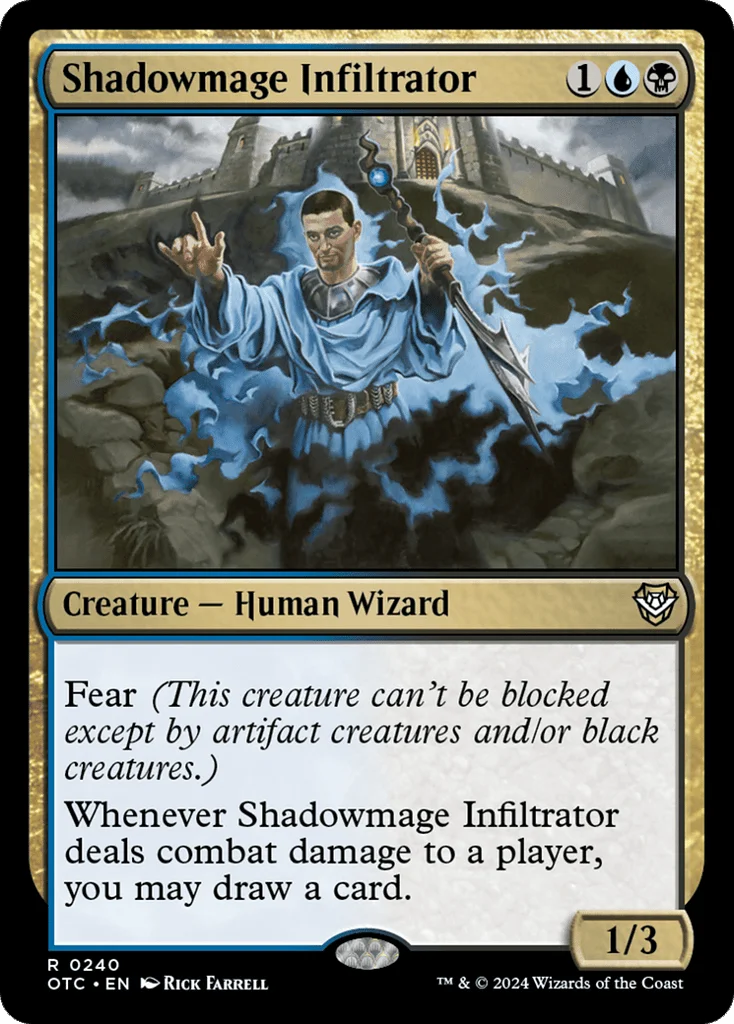 Shadowmage Infiltrator · Outlaws of Thunder Junction Commander