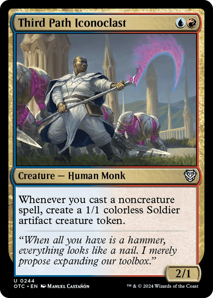 Third Path Iconoclast · Outlaws of Thunder Junction Commander
