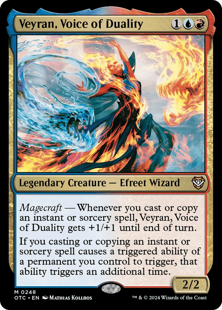 Veyran, Voice of Duality · Outlaws of Thunder Junction Commander