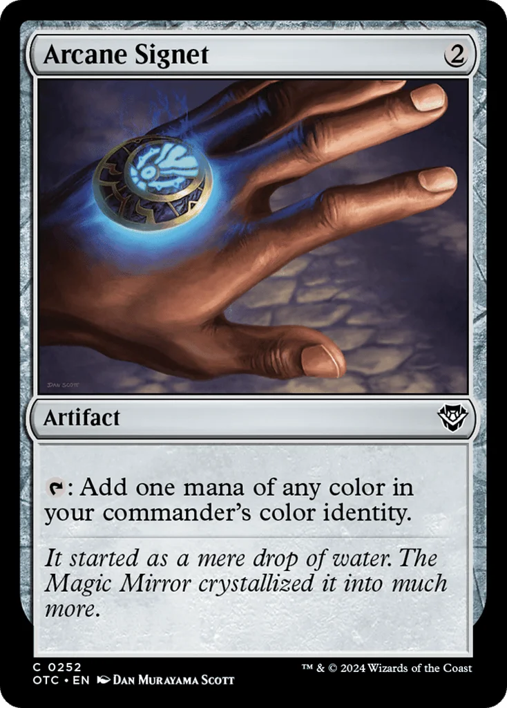 Arcane Signet · Outlaws of Thunder Junction Commander