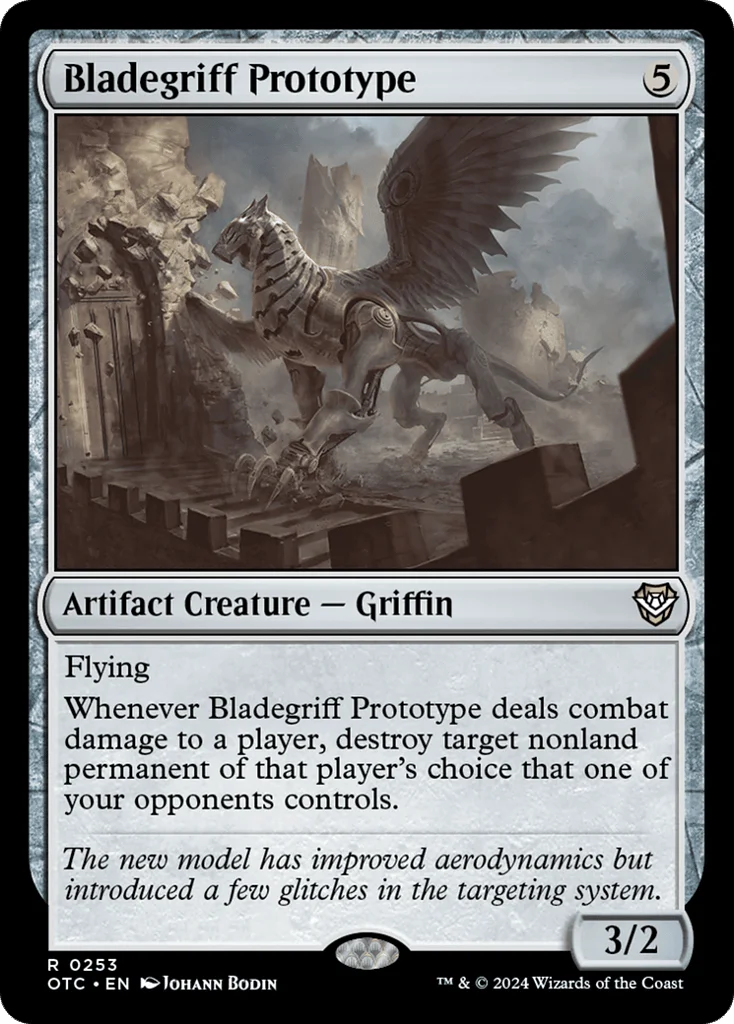 Bladegriff Prototype · Outlaws of Thunder Junction Commander