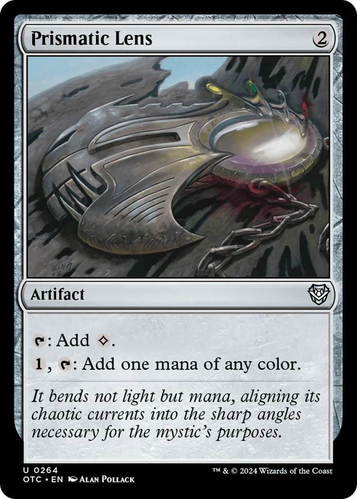 Prismatic Lens · Outlaws of Thunder Junction Commander