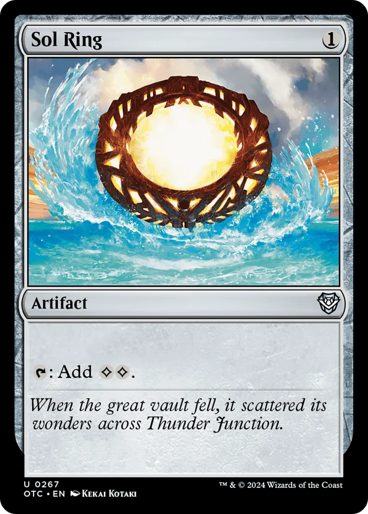 Sol Ring · Outlaws of Thunder Junction Commander