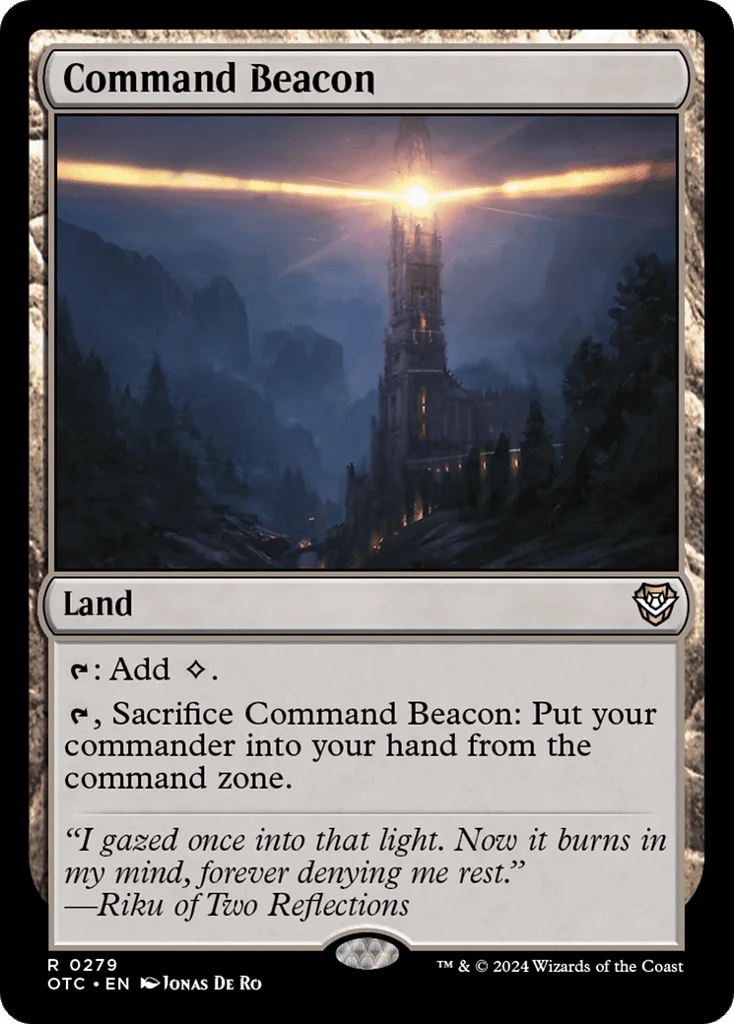 Command Beacon · Outlaws of Thunder Junction Commander