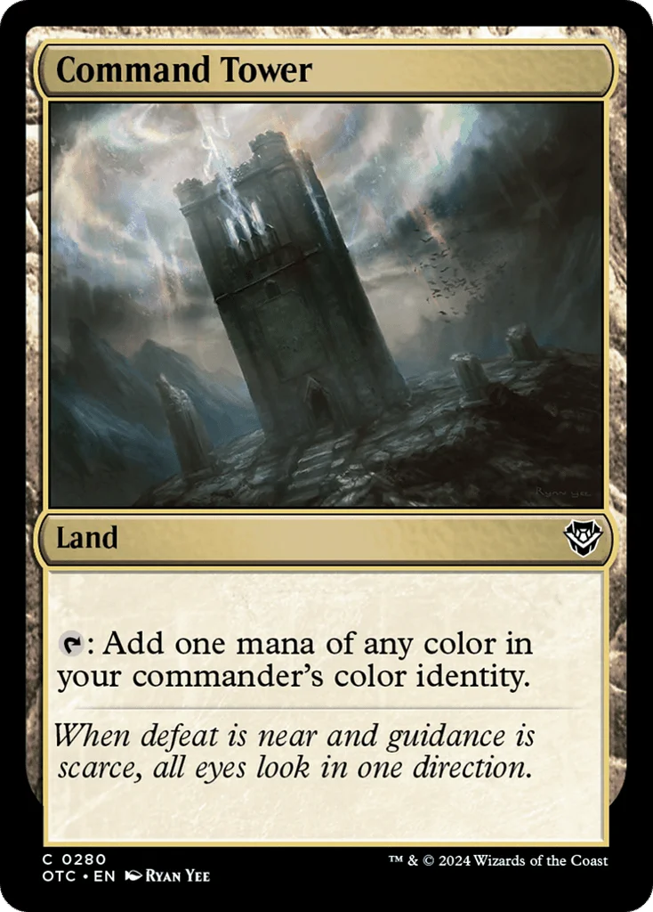 Command Tower · Outlaws of Thunder Junction Commander