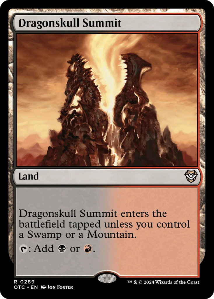 Dragonskull Summit · Outlaws of Thunder Junction Commander