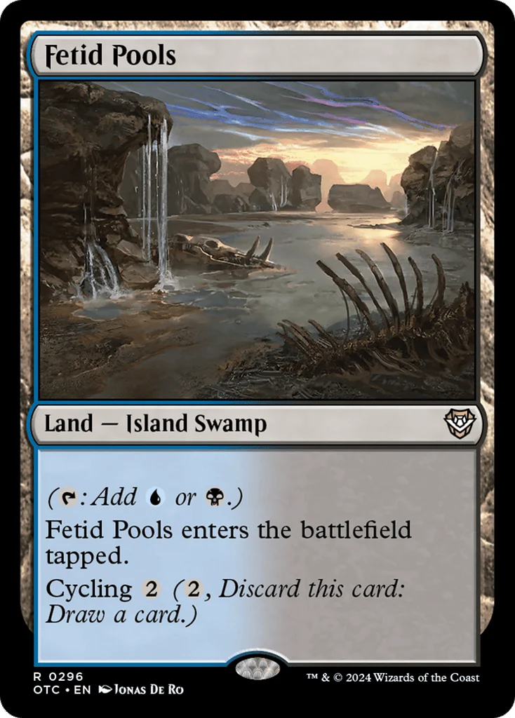 Fetid Pools · Outlaws of Thunder Junction Commander