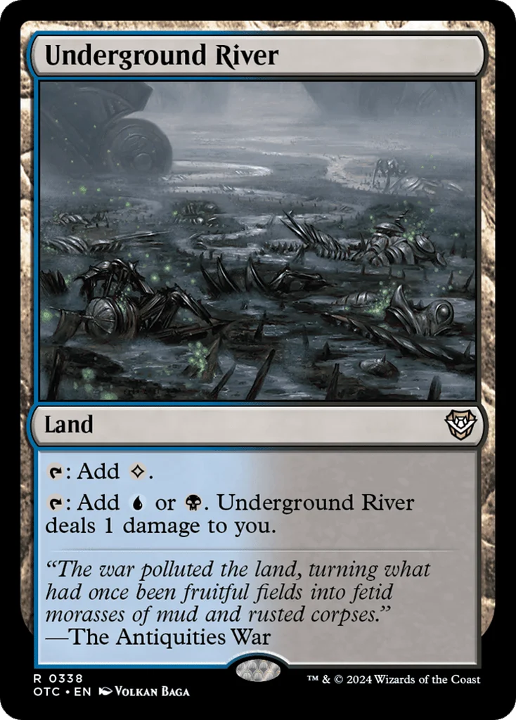 Underground River · Outlaws of Thunder Junction Commander
