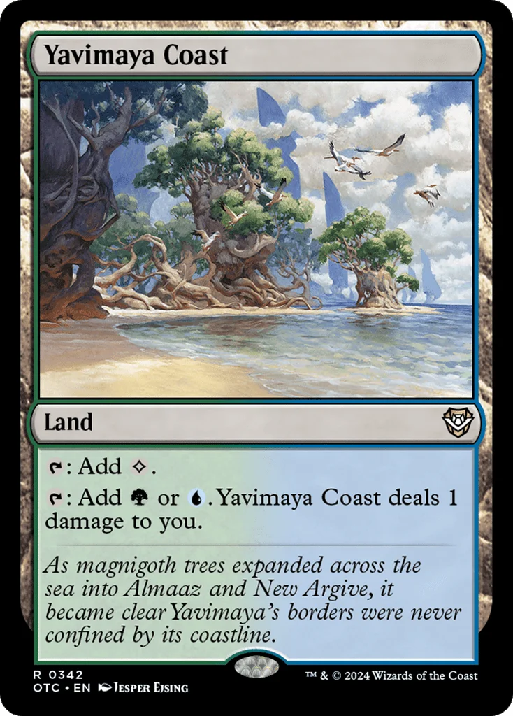 Yavimaya Coast · Outlaws of Thunder Junction Commander
