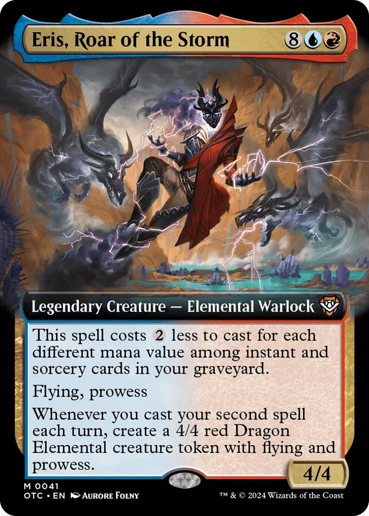 Eris, Roar of the Storm · Outlaws of Thunder Junction Commander